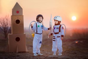 50 Jahre Mondlandung – für kleine Astronautinnen und Raumfahrer