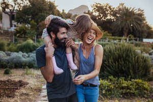 Co-Parenting: Eltern und Tochter