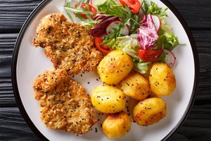 Rezept für vegetarische Schnitzel: gesund und einfach selber machen.