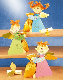 Adventskalender Engelspost: kostenlose Anleitung