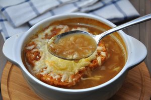 Schnelle Zwiebelsuppe