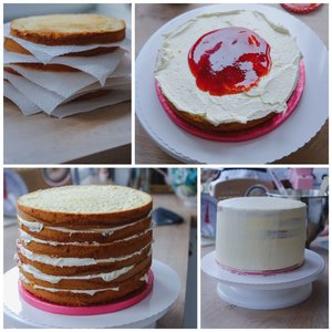 Eiskönigin Torte